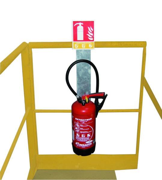Löscherhalter für Geländer
