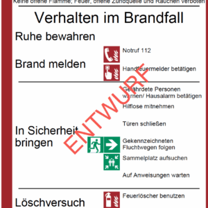 Brandschutzordnung
