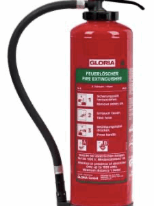 Feuerlöscher Pulver ABC inkl. Halterung